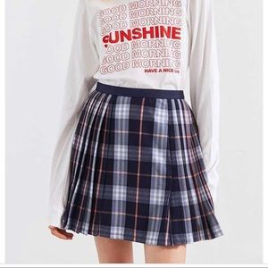 Urban Outfitters Plaid Mini Skirt